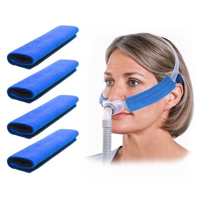 CPAP Headgear Covers / 4 CPAP Pads