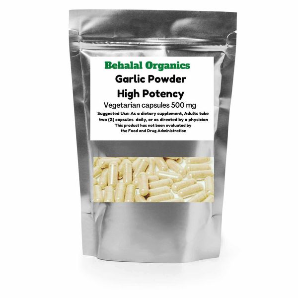 Garlic Capsules - Immune and Cardiovascular Support 100cts