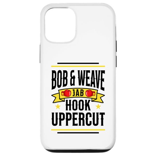 iPhone 13 Bob And Weave Jab Hook Uppercut Boxer Terms Funny Boxing Case