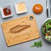 Football Stadium Engraved Bamboo Chopping Board