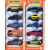 Hot Wheels Matchbox 5 Packs 10 Car Bundle Set