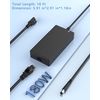 Nivjuky 180W Power Adapter Compatible with Dell Dock Station