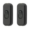 Torpedo Switch/[2 Pack] SFTlite Black Inline Switch Use Inline 2 or 3 Core,Inline Lamp/Light/Bulb Switch