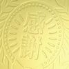 Full Tack AR0819113 Colored Paper Bookmark Large Gold Medal