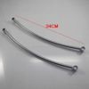 Chrome Rear Fender Rail Support Bracket Mount Holder For Harley Cruiser Custom Bobber
