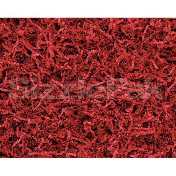 DS Smith ePack Deep Red Sizzlepak Shredded Paper for Packaging 10 kg - Decorative paper for Gift Boxes, Environmentally Friendly, 100% Recyclable and Biodegradable