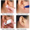4PCS Safety Ear Piercing Kit Disposable Self Ear Piercing Gun with Ear Stud USA