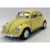 KiNSMART 1/32 1967 Classic Beetle Pull Back Diecast Car (Pale Yellow)