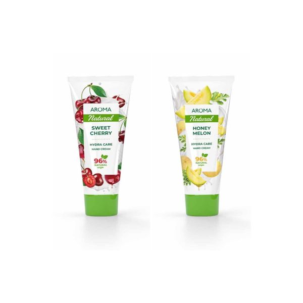 SWEET CHERRY 75 ml + AROMA NATURAL HONEY MELON 75 ml El Kremi