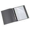 Viquel - Punched Bound Pockets for A4 Binder - Document Holder 40 Pages - Black