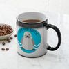 CafePress Save The Arctic Climate Change Ceramic Magic Mug Coffee, Tea Cup 11 oz