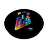Tetris 3D Game Art PopSockets Swappable PopGrip
