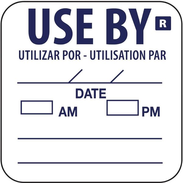 Use By Food Labels