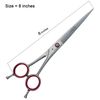 8" Professional Pet Dog Grooming Scissors Shears Straight Silver Polished