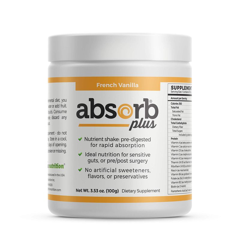 Absorb Plus Isolate Protein - Diet Supplement for Improved Gut Health ...
