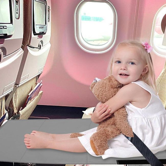 Airplane Bed for Toddler, Airplane Footrest for Kids Seat Extender