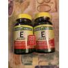 2 Pack Spring Valley Vitamin E, 400 IU - 100 Softgels Each (Total 200ct)~10/2026