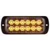Buyers Products Thin Dual Row 4.5 Inch Amber LED Strobe Light