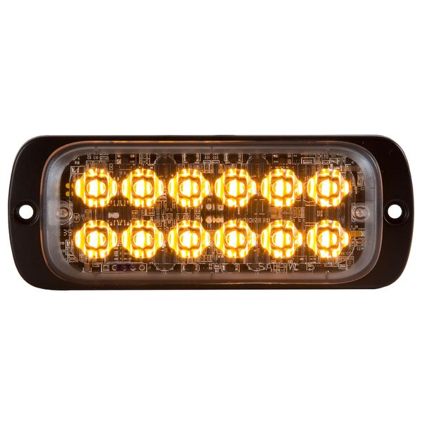 Buyers Products Thin Dual Row 4.5 Inch Amber LED Strobe Light