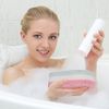 Fuyamp 4 Pack Bath Sponge,Exfoliating Body Shower Sponge,Double-sided Fiber Sponges Body Bath Scrubber,Soft Bath Scrubber for Men Women Adults Kids Body Cleaning Supplies