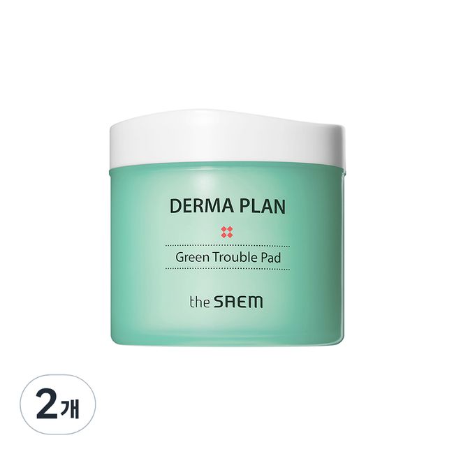 The Saem Derma Plan Green Trouble Pad 70 sheets, 130ml, 4ea