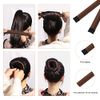 TSHAOUN 8 Pcs Hair Bun Snap Band Styling Tool Pack,hair bun accessories,hair nets for buns,Hair Donut Bun Maker DIY French Twist Bun Shaper for Girls Women,Beauty Aid Accessory (8 Pcs)