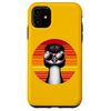iPhone 11 Grebe Bird Sunglasses Sunset Retro Style Vintage 70s Case