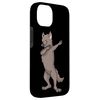 iPhone 14 Dabbing Wolf Funny Dancing Wolf Dab Case