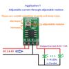 DC 3.3V 3.7V 5V LED Constant Current Voltage Driver Adjustable Module for USB LED Li-ion 30-1500mA LED Driver Board