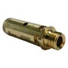TÜV Safety Valve G 1/4 Inch (DN8), 11.0 Bar, Brass