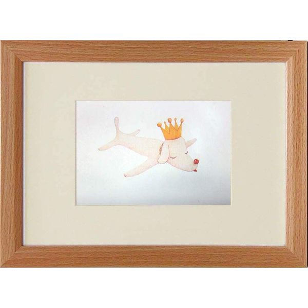 Yoshitomo Nara ◆【kaputt pup king】Art Print ◆ Framed