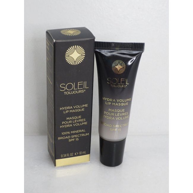 SOLEIL TOUJOURS HYDRA VOLUME LIP MASQUE CLOUD NINE SPF 15 0.34 OZ BOXED