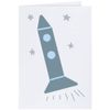 Large (A4) 'A Space Rocket Adventure ' Blank Greeting Card (GC00064696)