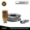 JACO ThreadPro PTFE Thread Seal Tape - 1/2" x 100 ft. (Mega Roll) | Professional-Grade Thread Sealant (Cool Gray)