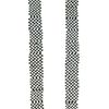 Black & White Checker Clay Square Beads by Bead Landing™