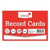 Blank Revision & Presentation Plain 6x4" Record Cards Pack(700) +(Pen Free)