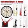 4Pcs Wall Quartz Clock Movement Mechanism DIY Replacement Repair Part Tool Kit
