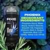 AXE Dual Action Deodorant Stick For Long Lasting Odor Protection, Phoenix Crushed Mint & Rosemary Men's Deo, Aluminum Free 3oz Twin Pack