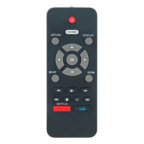 NB931 NB931UD Replaced Remote Control Compatible for FUNAI Set Top Box/TV Receiver with Netflix VUDU Buttons TB600FX2