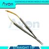 German 5 Castroviejo Micro Scissors Needle Holder  Forceps Dental Eye Set Kit