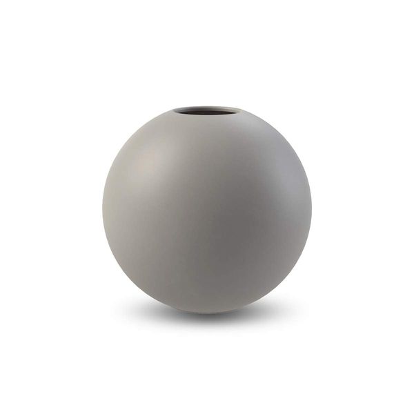 Cooee Design Ball Vase 8cm Grey
