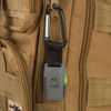 Windproof Jet Flame Torch Lighter Carabiner D Clip Survival Fire BOB Emergency