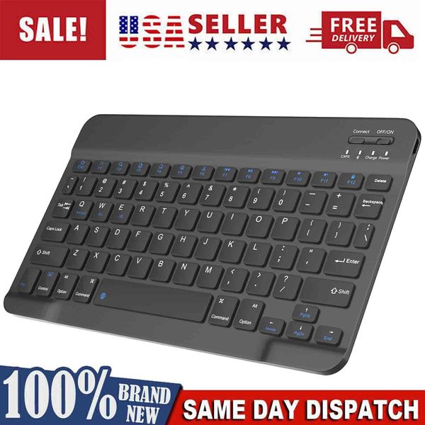 Universal Bluetooth 3.0 Slim Keyboard for Android Windows iOS Tablet PC Laptop