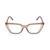Calabria Gotham City Flex 84 Triangular Cat Eye Reading Glasses +7.00 Smoke Tan