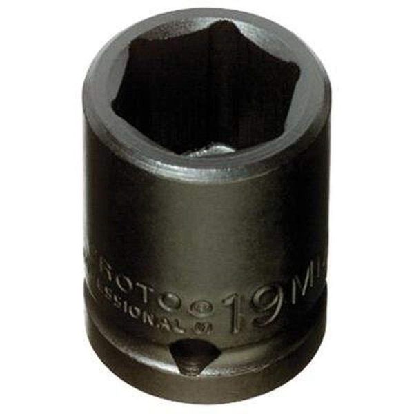 1/2" Drive Impact Socket 19 mm - 6 Point