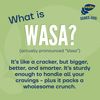 Wasa Multi Grain Crispbread, 9.7 oz (Pack of 12), Multigrain Crackers, Non-GMO Ingredients, Fat Free
