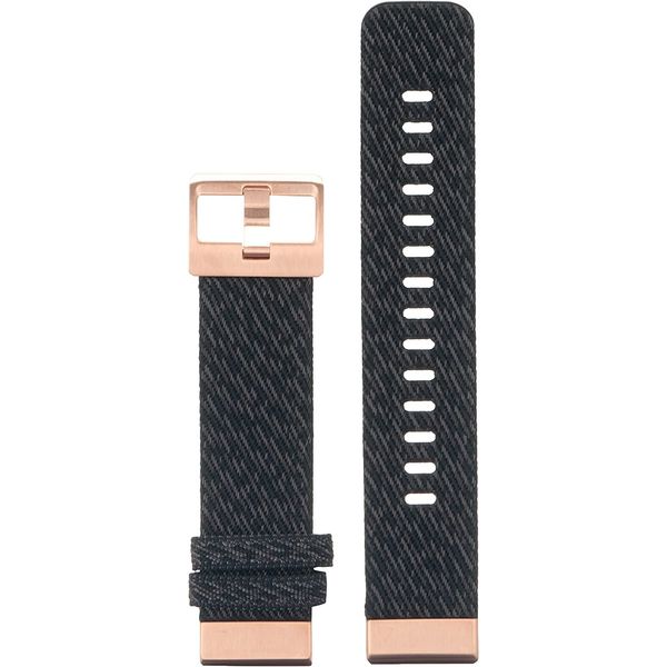 Heathered Black Nylon - Quick Fit - Fenix 6S - 20mm - Fenix 5S/ Plus