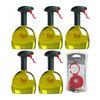 Evo Oil Sprayer Bottle Non Aerosol 18oz Yellow 5 Pack with Color Coded Bands