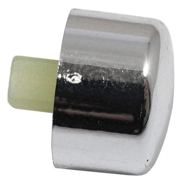 SPARES2GO Ignition Switch Button compatible with Rangemaster Hob Cooker (Chrome)