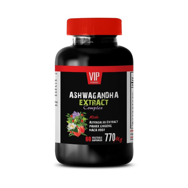 reduce blood sugar - ASHWAGANDHA ROOT COMPLEX 770mg - anti inflammatory 1B